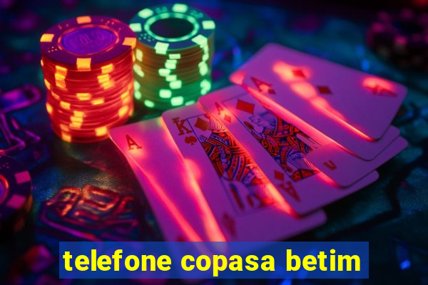 telefone copasa betim